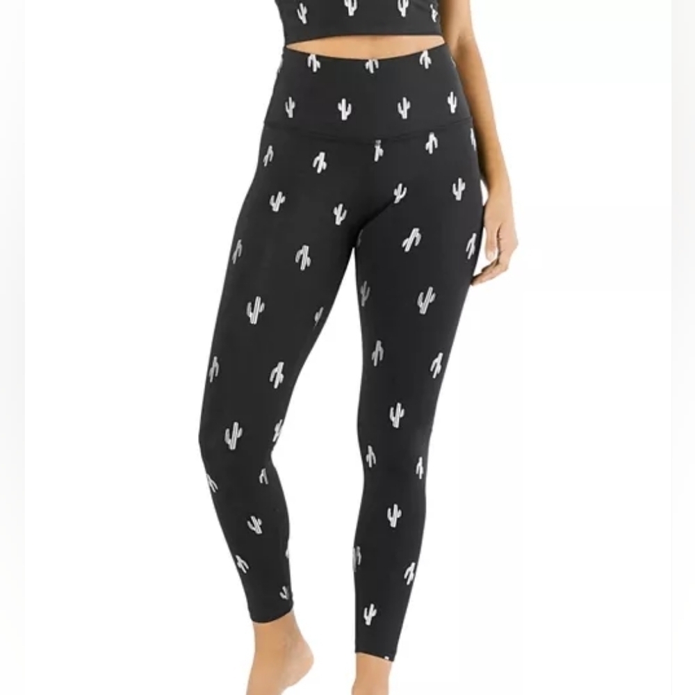Beyond Yoga Cactus Print High Waist Leggings Size S